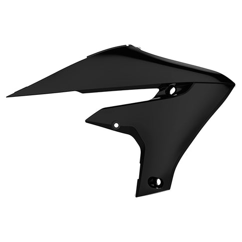 Tapas Radiador YZ450F 18-22 Polisport - negro 8415100003