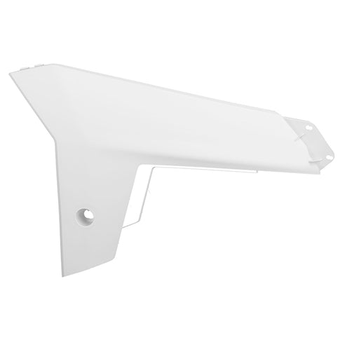 Tapas de radiador inferiores EC/EC-E/EC-F 12-17 Polisport - blanco 8415400005