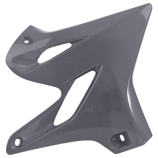 Tapas Radiador YZ125/250 02-21 Polisport - nardo grey 8417500006