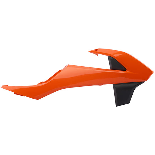 Tapas Radiador KTM 125/150SX 250/350/450SX-F 250/350/450XC-F 16-18 Polisport negro-naranja KTM 8417800001