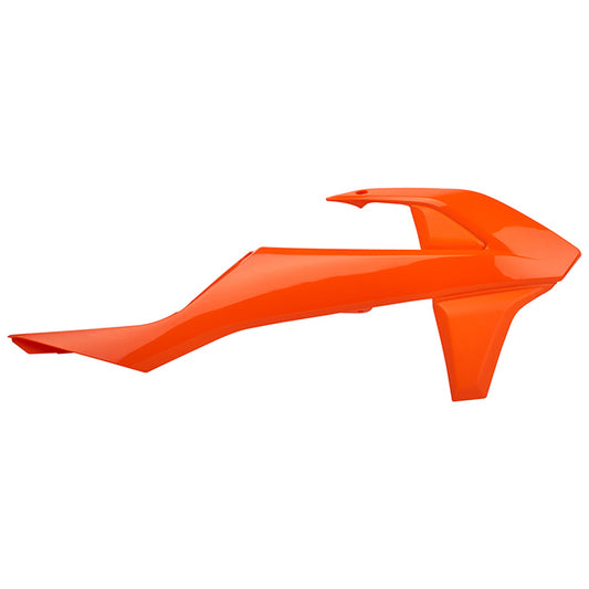 Tapas Radiador KTM 125/150SX 250/350/450SX-F 250/350/450XC-F 16-18 Polisport - naranja KTM 8417800005