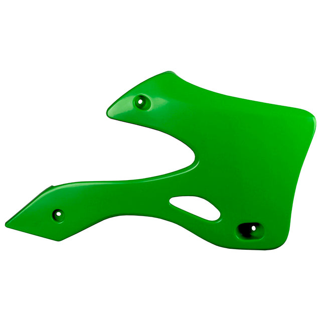 Tapas Radiador KX125 / 250 99-02 Polisport - verde 8419200002