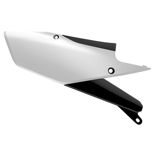 Tapas Laterales YZ450F 18-22 Polisport blanco-negro 8419900002