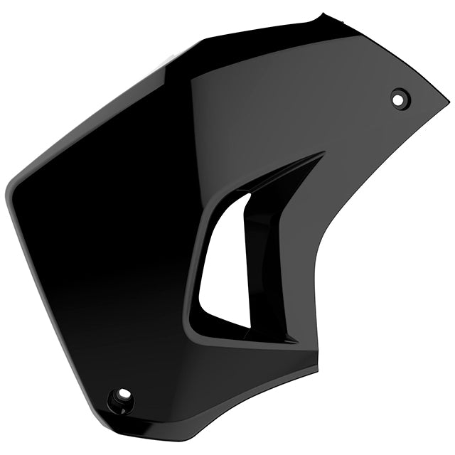 Tapas Radiador KLR 650 Izquierda 08-18 Polisport - negro 8420100001