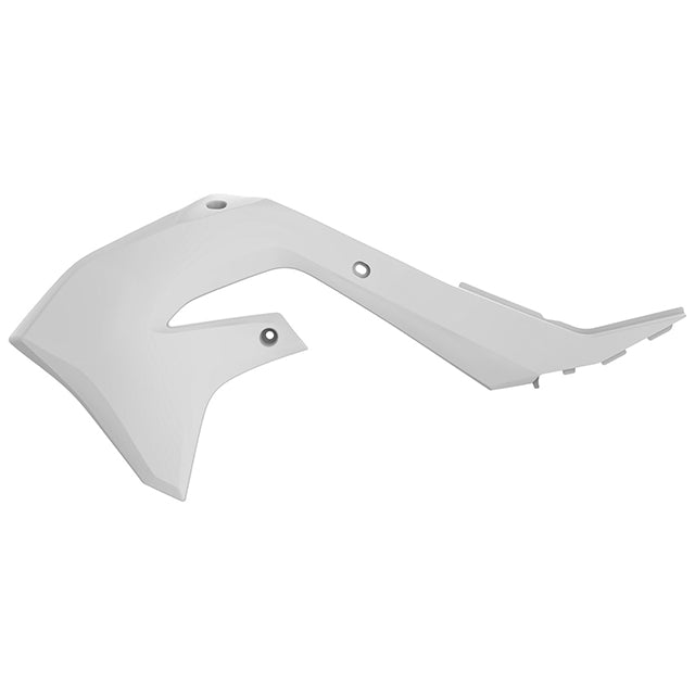Tapas Radiador KX450F 19-22 Polisport - blanco 8423400002