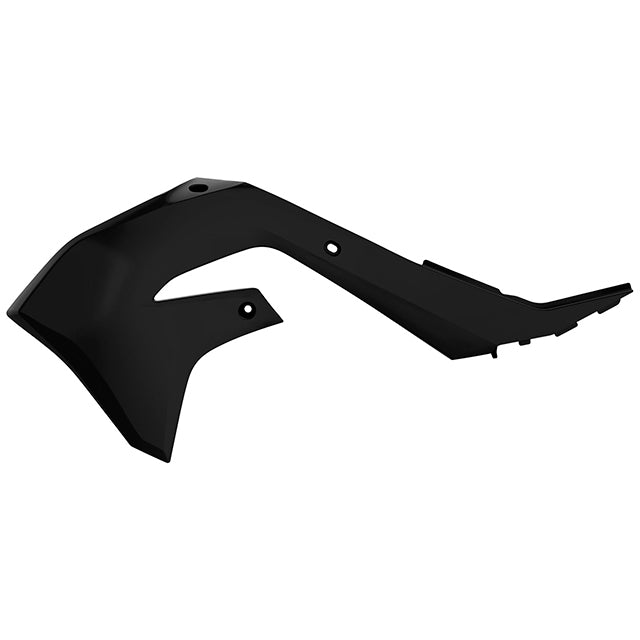 Tapas Radiador KX450F 19-22 Polisport - negro 8423400003