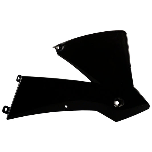 Tapas Radiador KTM 125/200/250/300/525EXC 200/300MXC 03-04 380SX 01-02 200SX 02-04 125/250 SX 01-04 Polisport - negro 8424000001