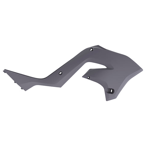 Tapas Radiador Restyling KX125 / 250 KX450 (20) style 03-08 Polisport - nardo grey 8425800003