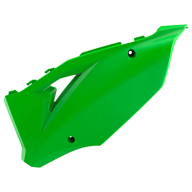 Tapas Laterales Restyling KX125 / 250 KX450 20 style 03-08 Polisport - verde 8425900001