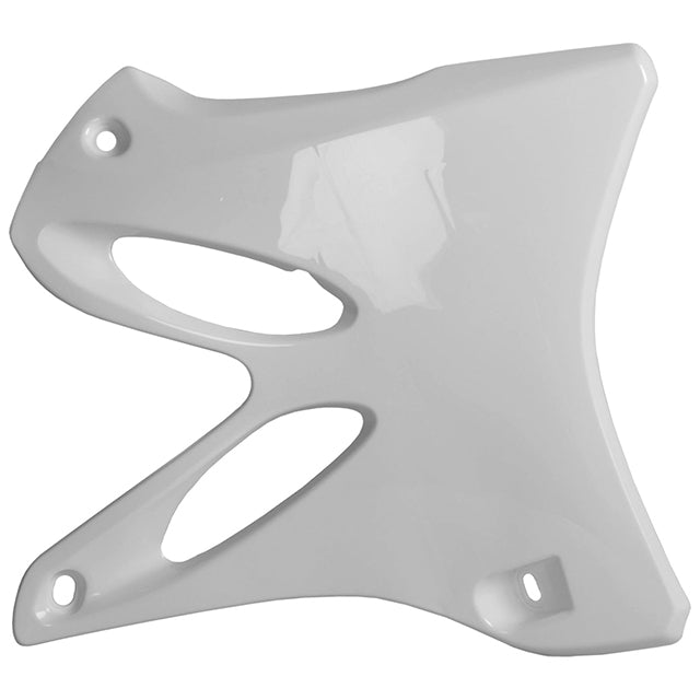 Tapas Radiador YZ125/250 02-14 Polisport - blanco 8426000001