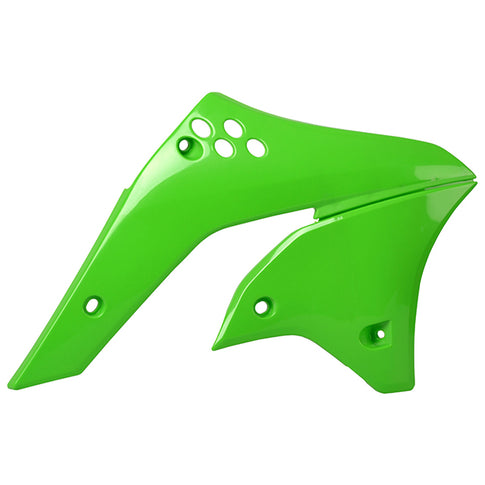 Tapas Radiador KX250F 06-08 Polisport - verde 05 8426200006