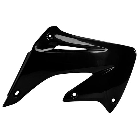 Tapas Radiador Honda CR125R/CR250R 02-07 Polisport - negro 8427000002