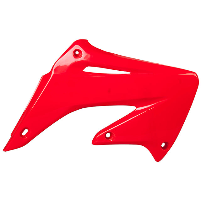 Tapas Radiador Honda CR125R/CR250R 02-07 Polisport - rojo CR04 8427000007