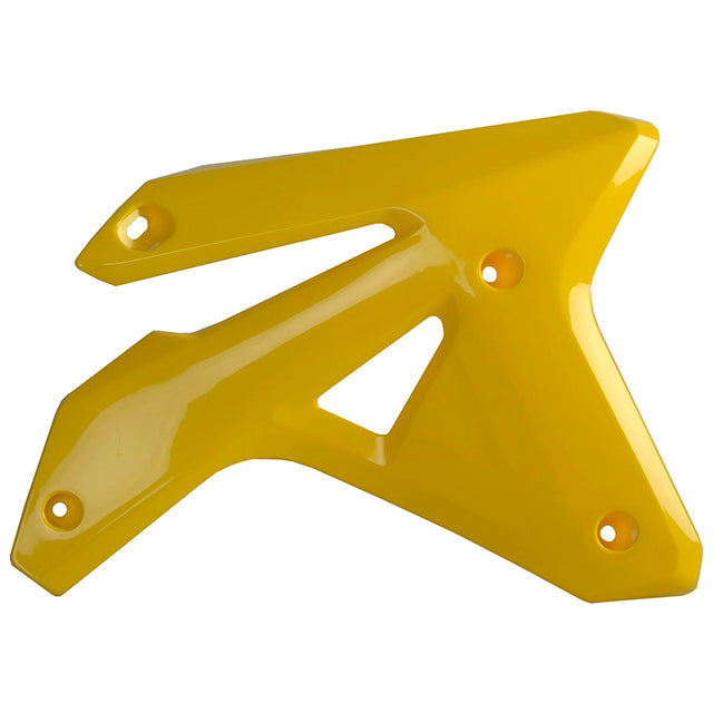 Tapas Radiador RMZ450 07-07 Polisport - amarillo RM01 8428500001