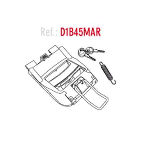 Fecho manete SH45 Shad