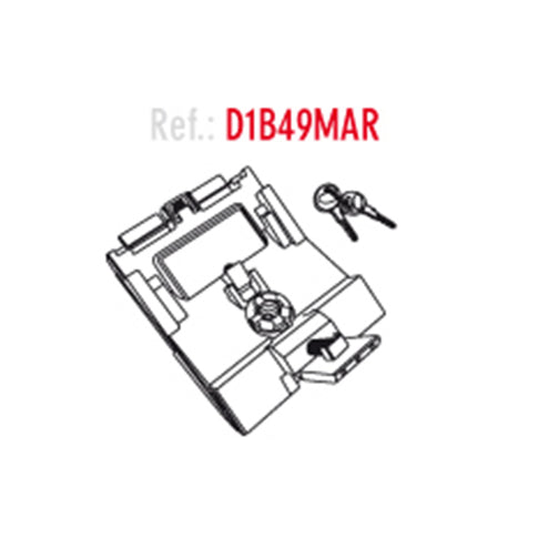 Cierre SH49 Shad D1B49MAR
