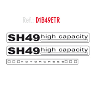 Autocollants SH49 Shad