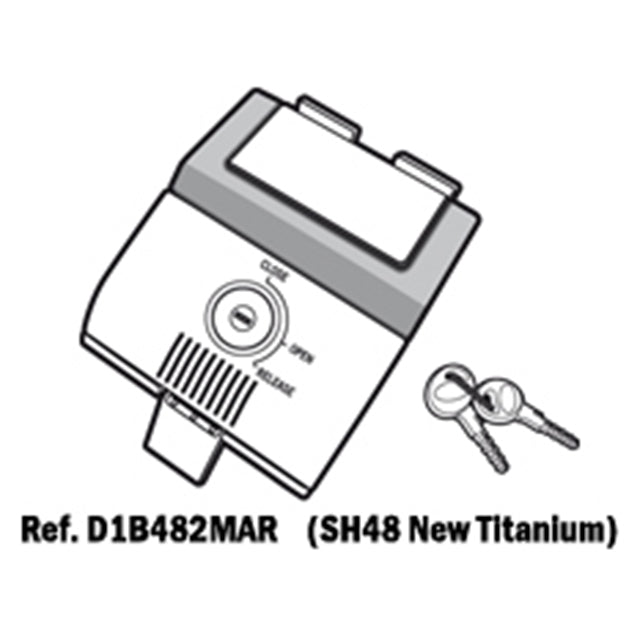 Mecanismo SH48 Shad gris-titanio D1B482MAR