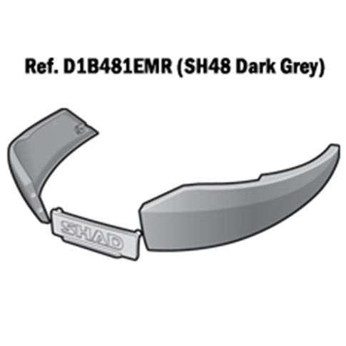 Marcos SH48 Shad - gris oscuro D1B481EMR