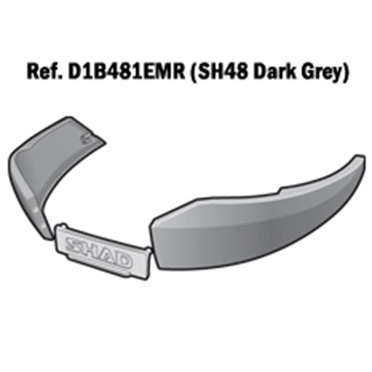 Marcos SH48 Shad - gris oscuro D1B481EMR
