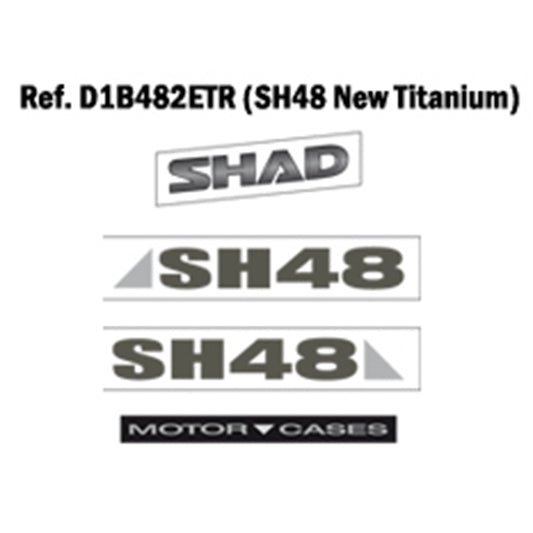 SH48 Shad grey-titanium adhesives