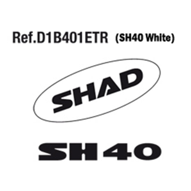 Adhesivos SH40 2011 Shad D1B401ETR