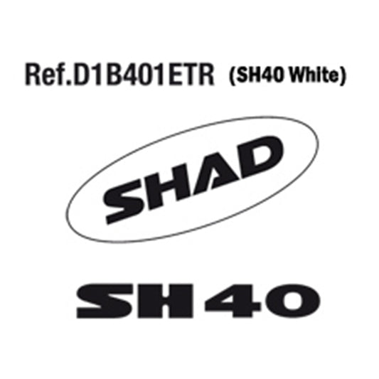Adhesivos SH40 2011 Shad D1B401ETR