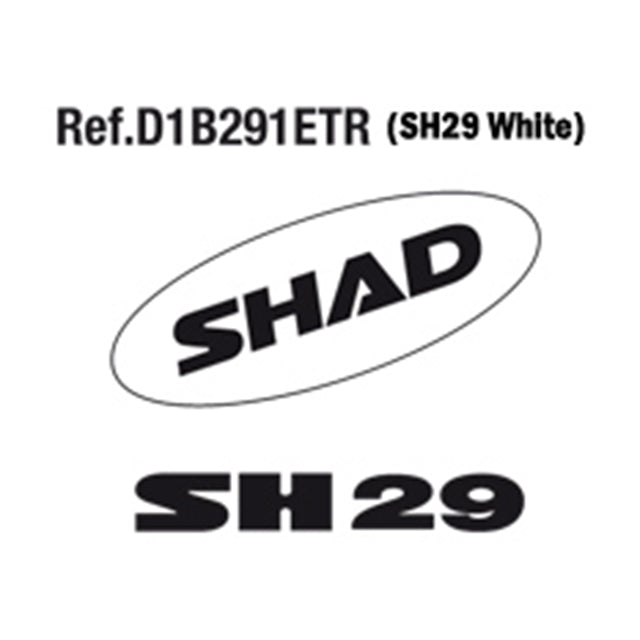 Adhesivos SH29 Shad - blanco D1B291ETR