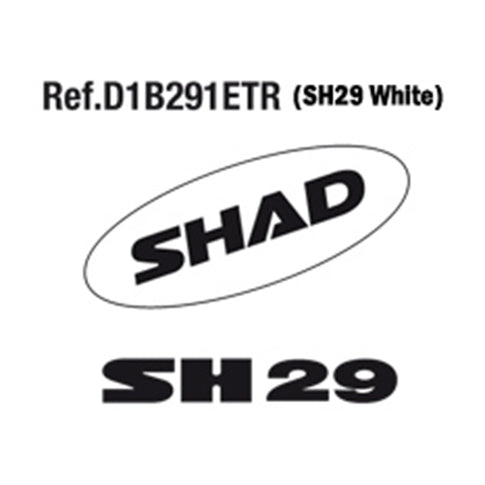 Adhesivos SH29 Shad - blanco D1B291ETR