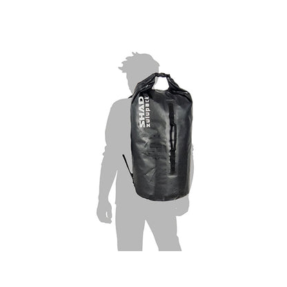 SW38 Shad waterproof rear duffel bag - black