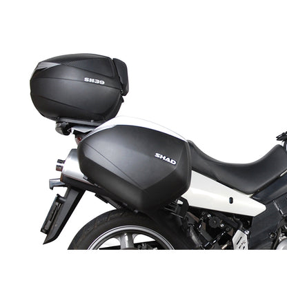 Fijaciones laterales 3P System Suzuki V-Strom 650 04-11 Shad