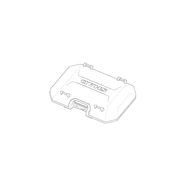 Tapa maleta Top Terra TR37 / TR48 Shad - aluminio 203471R