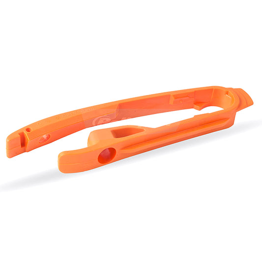Patín de cadena KTM 250/300XC 450XC-F 12-22 150XC 12-15 250/350/450SX-F 250/350XC-F 11-22 125/150/250SX 12-22 Polisport - naranja KTM 8453500002
