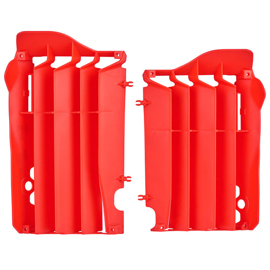 Aletines radiador Honda CRF450R 13-14 Polisport - rojo CR04 8455800002
