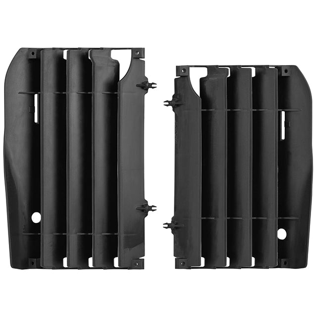 Aletines radiador Honda CRF450R 09-12 Polisport - negro 8456400003