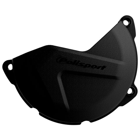 Protector Tapa Embrague Yamaha YZ450F 11-22 WR450F 16-22 Polisport - negro 8458400001