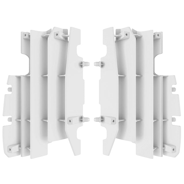 Aletines radiador Honda CR125/250 05-07 Polisport - blanco 8459800001