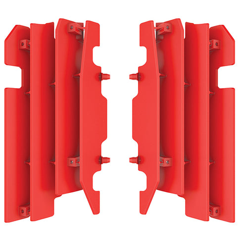 Aletines radiador Honda CRF450R 03-04 / CR125/250 00-04 Polisport - rojo CR04 8459900002
