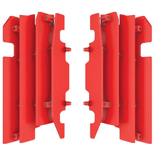 Aletines radiador Honda CRF450R 03-04 / CR125/250 00-04 Polisport - rojo CR04 8459900002