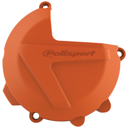 Protector Tapa Embrague KTM EXC/XCW/SX/XC 250/300 17-22 Polisport - naranja KTM 8461700002