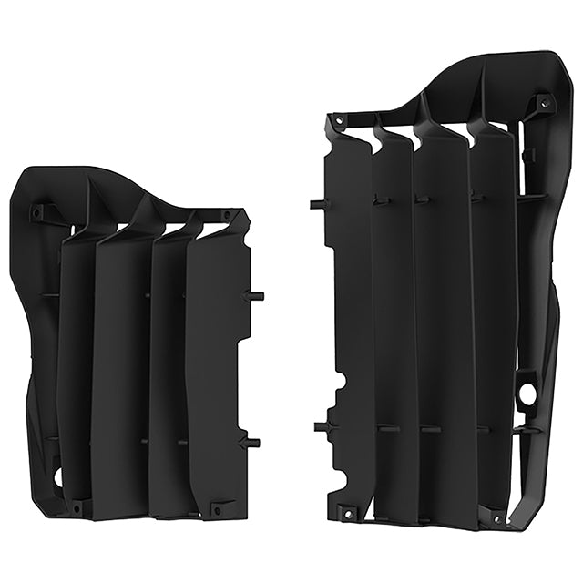 Aletines radiador Honda CRF450R / CRF450RX 17-20 Polisport - negro 8462900001