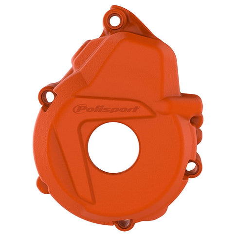 Protector Tapa de Encendido Husqvarna FE 250/350 KTM EXC-F/ XCF-W 250 / 350 17-22 Polisport - naranja KTM 8464000002