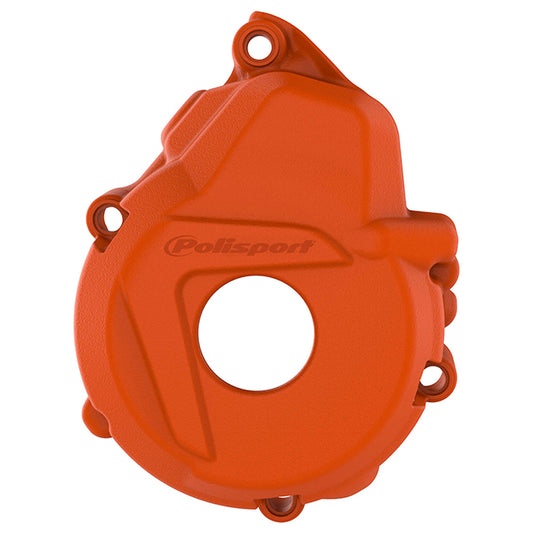 Protector Tapa de Encendido Husqvarna FE 250/350 KTM EXC-F/ XCF-W 250 / 350 17-22 Polisport - naranja KTM 8464000002