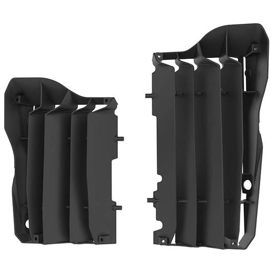 Aletines radiador Honda CRF250RX 19 / CRF250R 18-19 Polisport - negro 8464200001