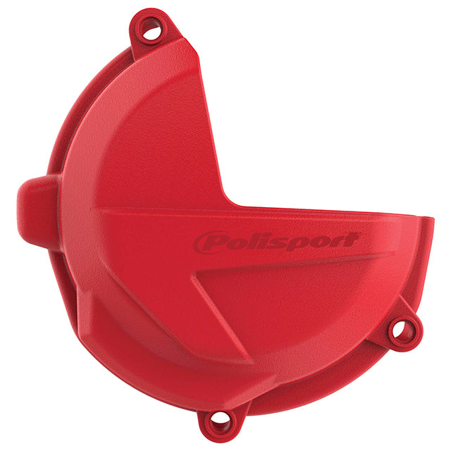 Protector Tapa Embrague Beta RR 250/300/Xtrainer 300 18-22 Polisport - rojo 8465800002
