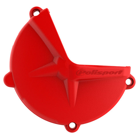 Protector Tapa Embrague GasGas EC/XC 250/300 17-20 Polisport - rojo 8467300002