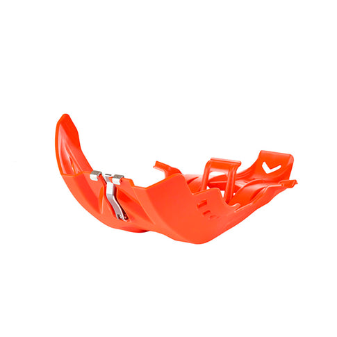 Cubrecárter Fortress con protector link Husqvarna FC250/350 16-21 / KTM SX-F450 19-22 / SX-F250/350 16-21 Polisport - naranja 8469100005