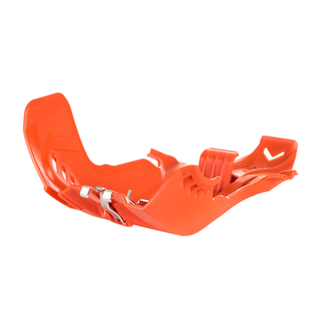 Cubrecárter Fortress con protector link KTM SX250 / Husqvarna TC250 17-18 TE250/300 17-19 Polisport - naranja 8472000002