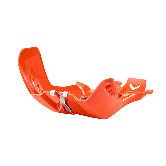 Cubrecárter Fortress con protector link KTM SX250 XC250/300 y Husqvarna TC250 TX300 19-22 TE250/300 20-22 Polisport - Naranja 8472100002