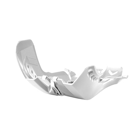 Cubrecárter Fortress con protector link KTM SX250 XC250/300 / Husqvarna TC250 TX300 19-22 TE250/300 20-22 Polisport - blanco 8472100003